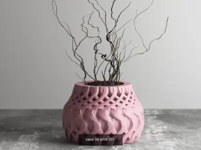 20 vase pot 3d print pack collection