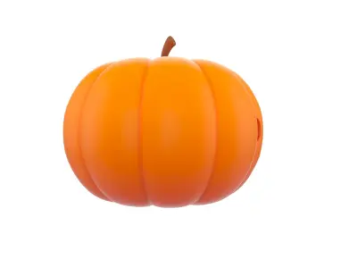 Prop274 Pumpkin Head 3D model