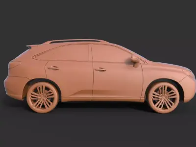Lexus LX450 3D print model