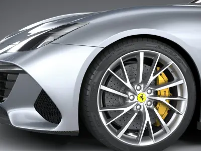 Ferrari BR20 2021 3D model