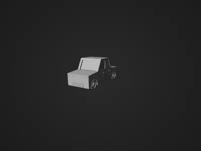 standart car  3D model