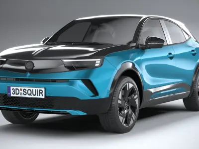 Opel Mokka 2025 3D model