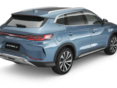 2025 BYD Seal U With Interior 3D model