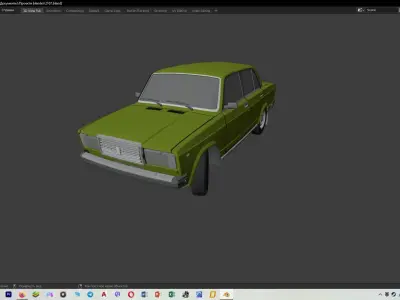 Lada 2107 3D model