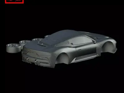 Maserati MC20 2023 3D print model