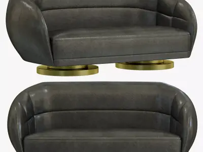 Essential Home Mansfield Sofa 3D model