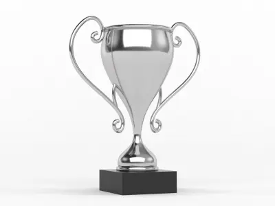 Trophy Cups 3D model 5