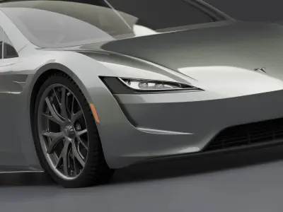 Tesla Roadster 2020 3D model