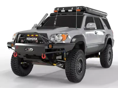 Toyota 4runner 2005 Overlading Proline Accesories 3D model
