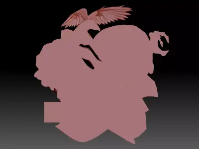 Biker 3D print model