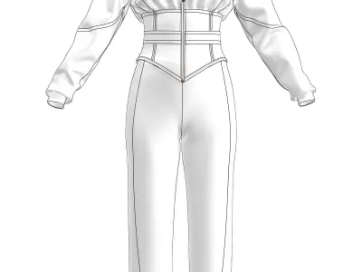 Sports suit 3D model purchase