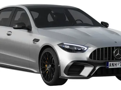 Mercedes-Benz C63S AMG E Performance 2023 3D model