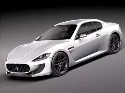 maserati granturismo 3D model V1