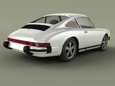 Porsche 911 1974 3D model