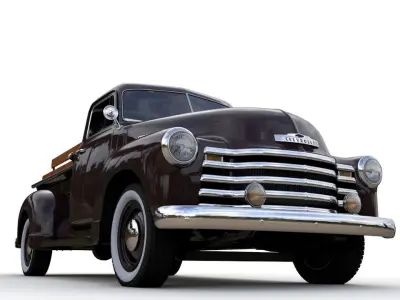 CHEVY 3100 PICKUP 1951 3D model
