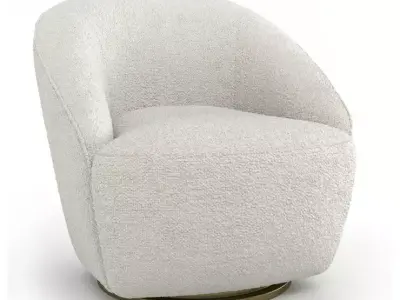 Jolie Swivel Chair by Twils 3D model