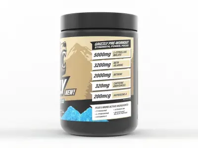 Protein Powder 3D model 121
