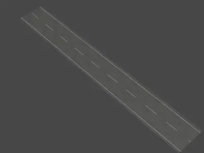 strada   road 3D model