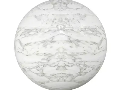 Luxury White Marble Seamless PBR Texture Texture