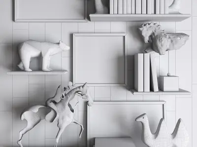 Decor set 28 3D model