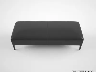 Walter Knoll Jaan Living Bench 3D model