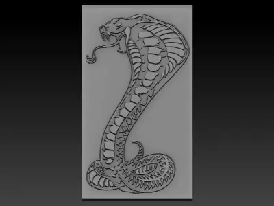 Cobra Snake 3D print model purchase