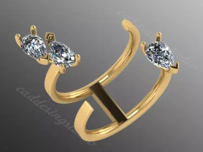 Ring ri585 3D print model