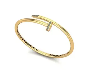 Car clue bracelet setting fusion 3D print model