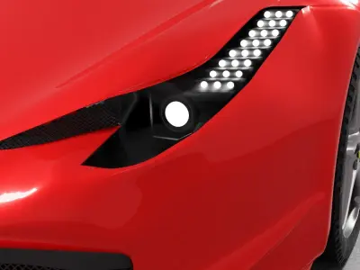 Ferrari 458 Italia 3D model get