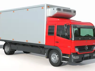 Mercedes Benz Atego 1518   3D model