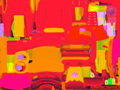 a good sport car Low-poly 3D model