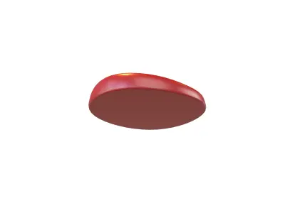 Wax Seal v2 001 Low-poly 3D model