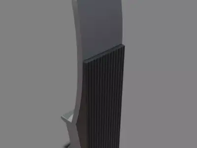 Slot Machine 07 Low-poly 3D model