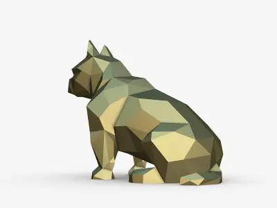 American Bully 3D print model