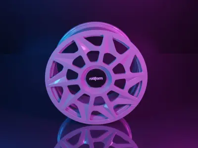 Rotifrom CVT Wheel Low-poly 3D model