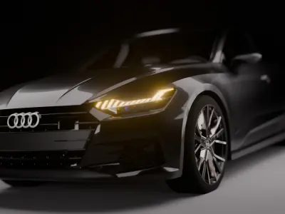 Audi A7 Sportback  3D model