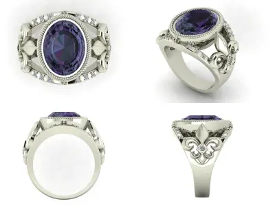 Ring dp 6 3D print model