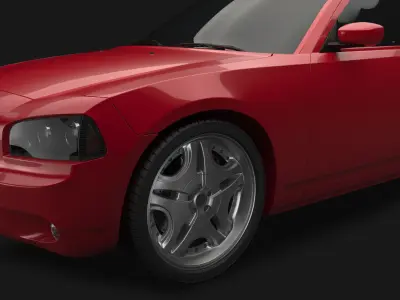 Dodge Charger 2008 3D model