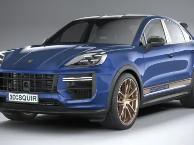 Porsche Cayenne Turbo GT 2024 3D model