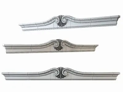 Crown pattern 3D model