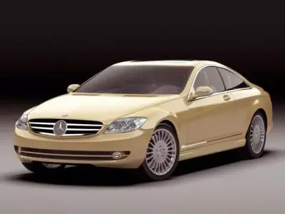 Mercedes CL 2007 3D model