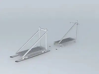 Klondike Sled Free 3D model