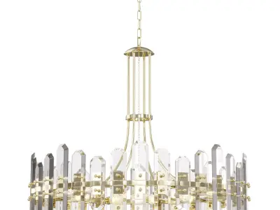 Bolton 8 Light Chandelier  3D model