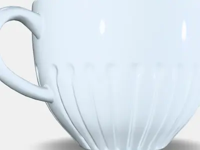 STRIMMIG Mug Low-poly 3D model
