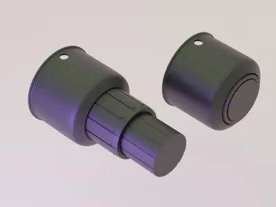 Foldable cup holder for 3D print 3D print model