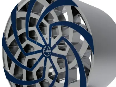 AZARA AZA-521 WHEEL 3D PRINT MODEL 3D print model