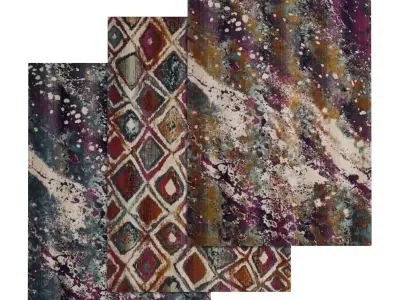 Rug Set 416 3D model