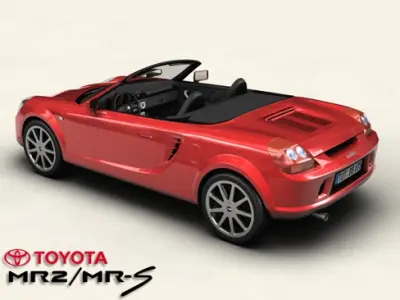 Toyota MR2 MRS 3D model