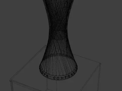 UEFA Europa Conference League Trophy 3D model