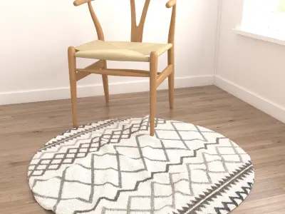 Rugs No 393 Low-poly 3D model